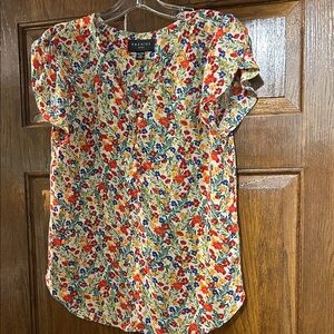 Premise Multicolor Floral Blouse